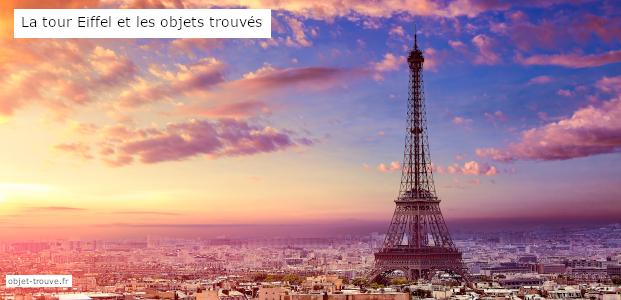 La tour Eiffel et les objets trouvés