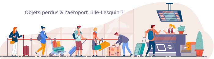 Vous avez perdu quelque chose à l'aéroport de Lille Lesquin ?