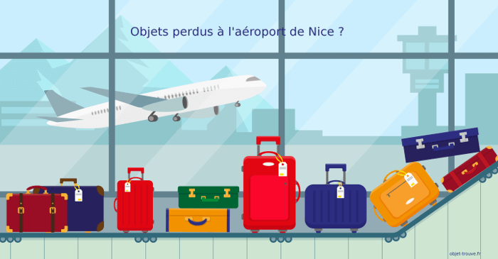 Vous avez perdu quelque chose à l'aéroport de Nice ?