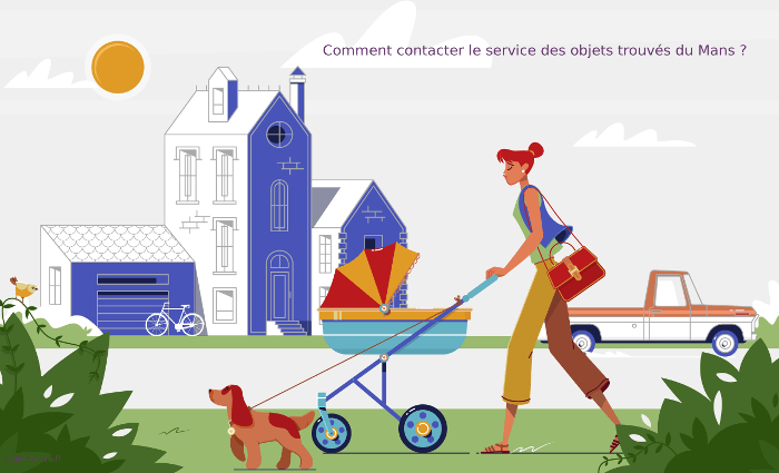 Comment contacter le service des objets trouvés du Mans ?