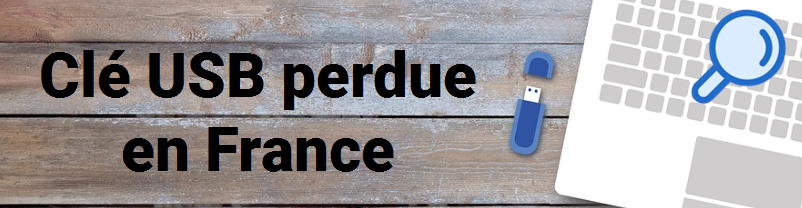 Clé USB perdue en France